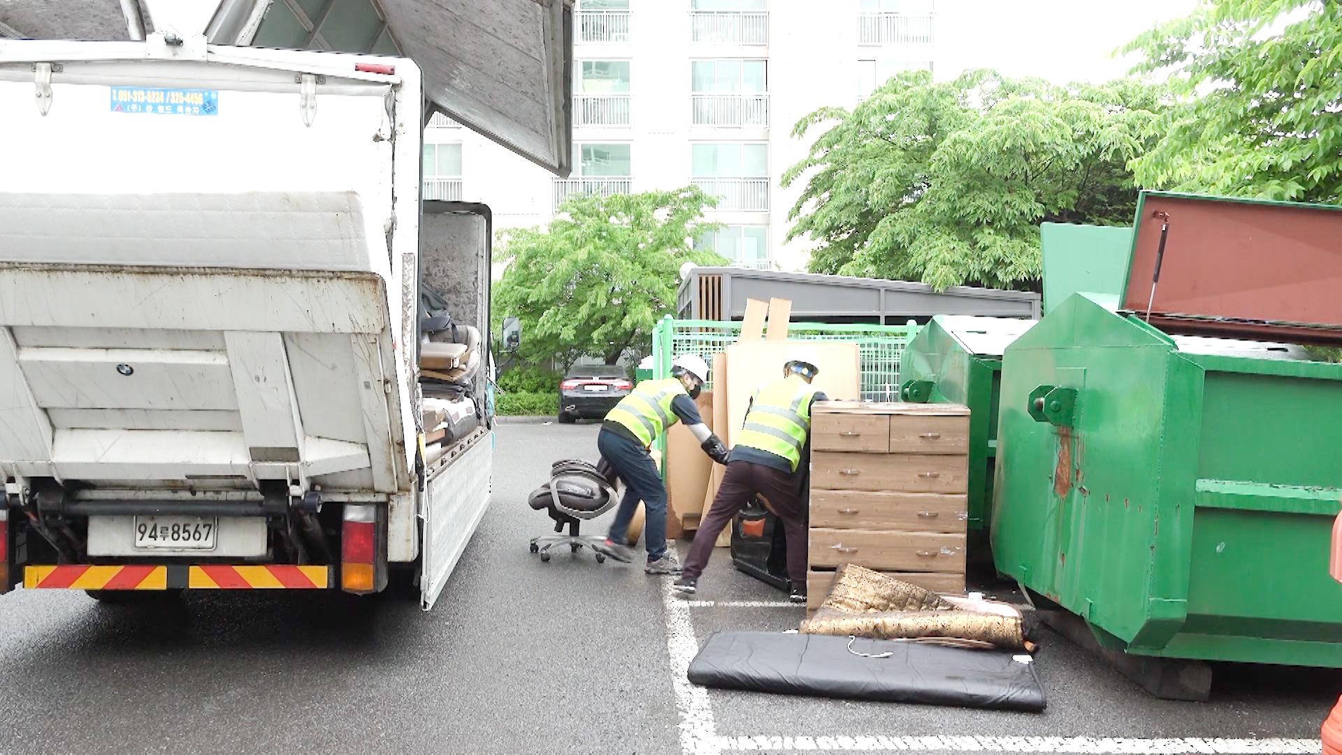 양산시, 대형 폐기물 처리 비대면 서비스 시행