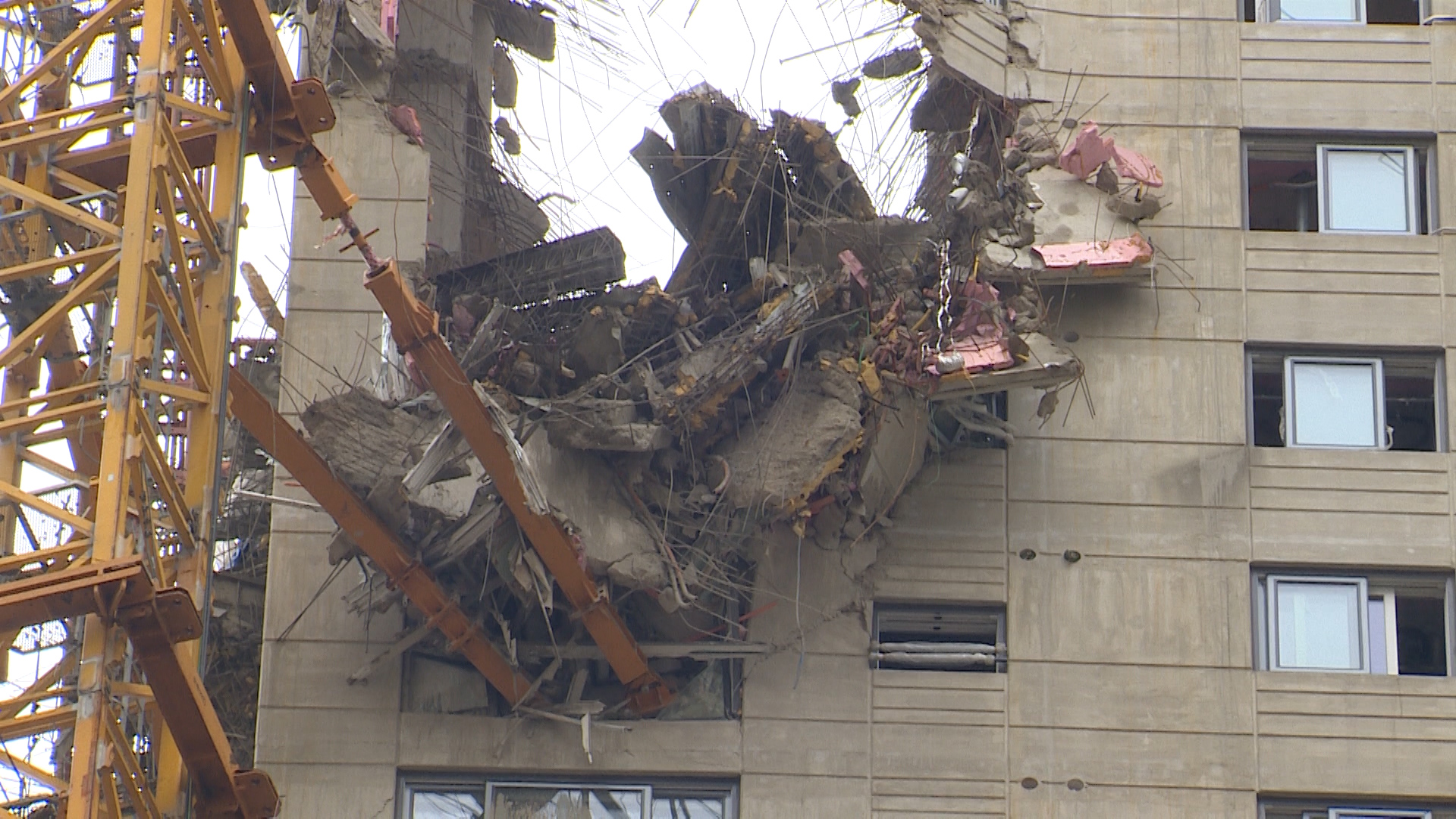 원희룡 국토부장관 후보, 붕괴사고 현장 찾아