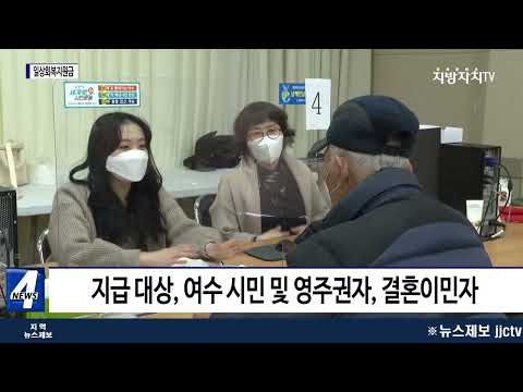 여수시, 일상회복지원금 지급