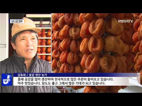 “이번 설에는 남도 곶감 드세요” 출하 한창