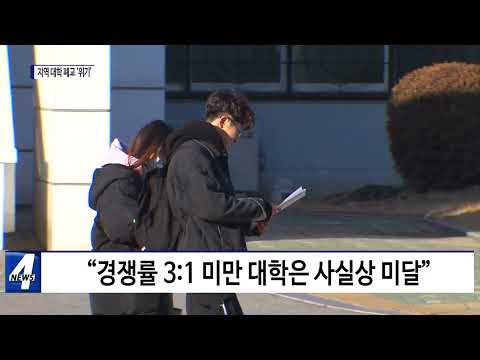 지역 대학…학생 감소에 ‘직격탄’