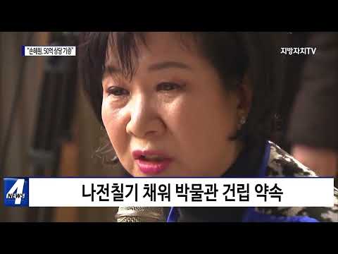 손혜원 “약속대로 소장품 등 기증”