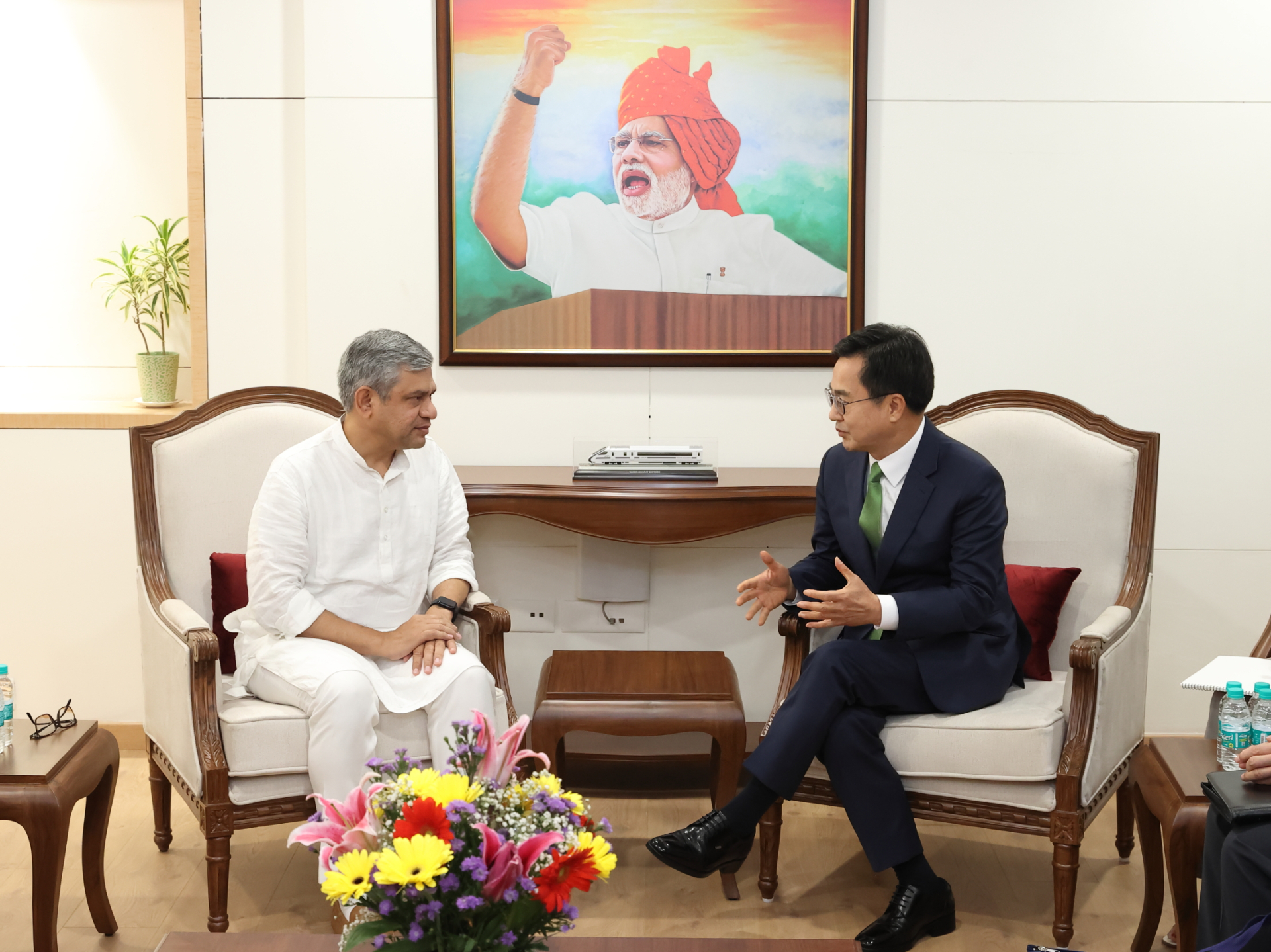 김동연 경기도지사, 경기도-인도 ‘반도체 실무협의체’ 추진
