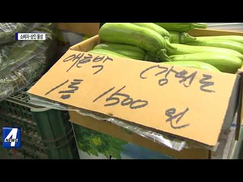 채솟값 급등…소비자도 상인도 ‘울상’