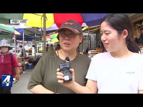 식탁물가 ‘고공행진’…“추석까지 이어질까”