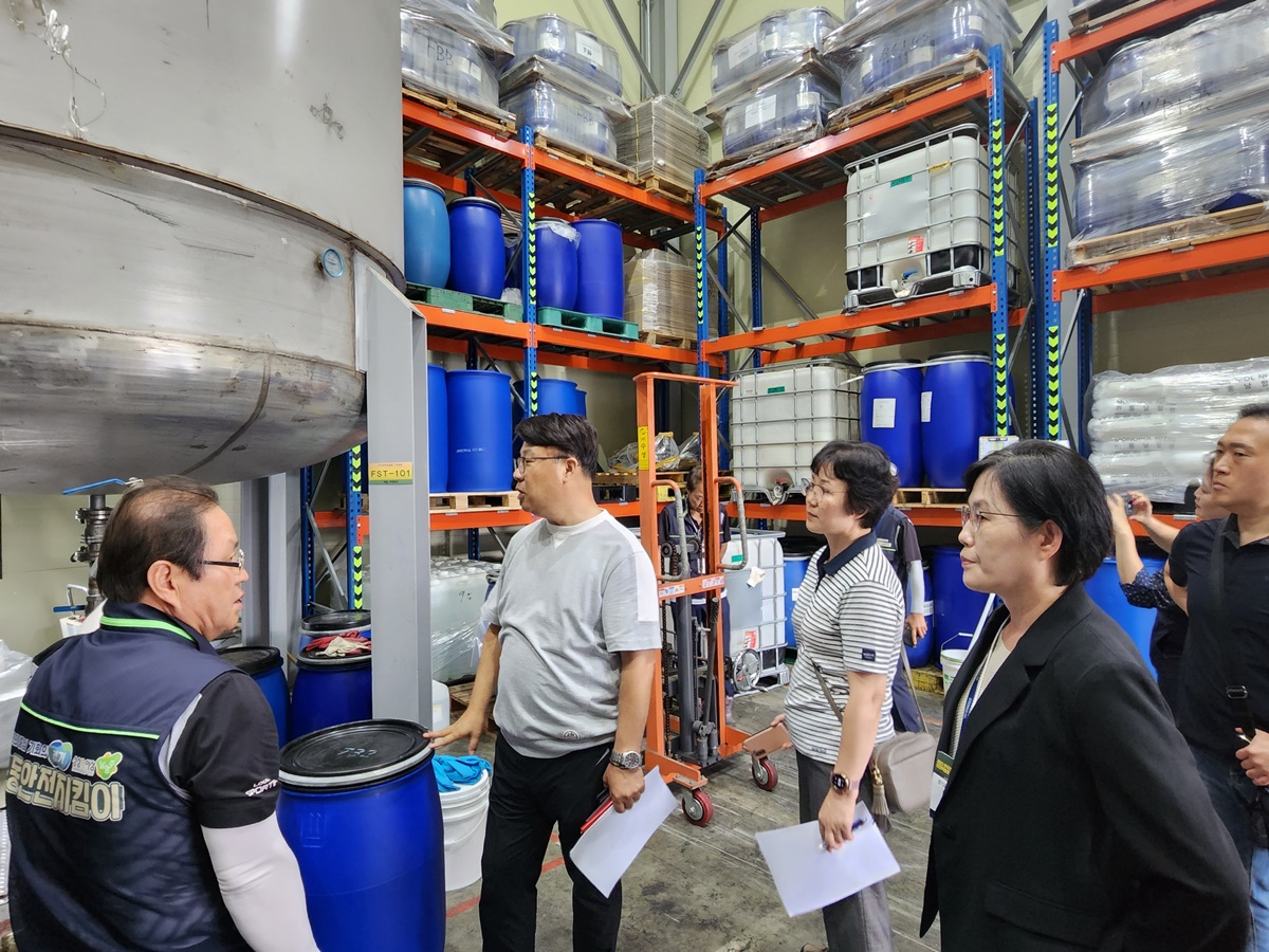 경기도, 포천 제조업체에서 ‘새로운 위험성 평가’ 대비 실습 교육