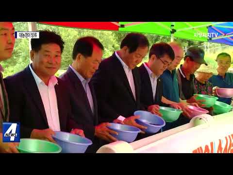 평창군, 오대천 일원 대농갱이 방류