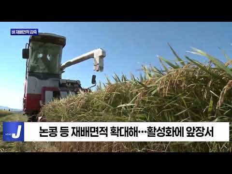 충북도 벼 재배면적 감축…타작물 전환 유도