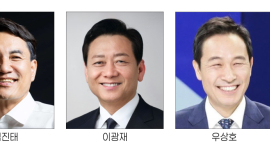  김진태 강원도지사, 도정 평가 ‘부정 우세’… 민주당 후보 단일화 여부가 변수