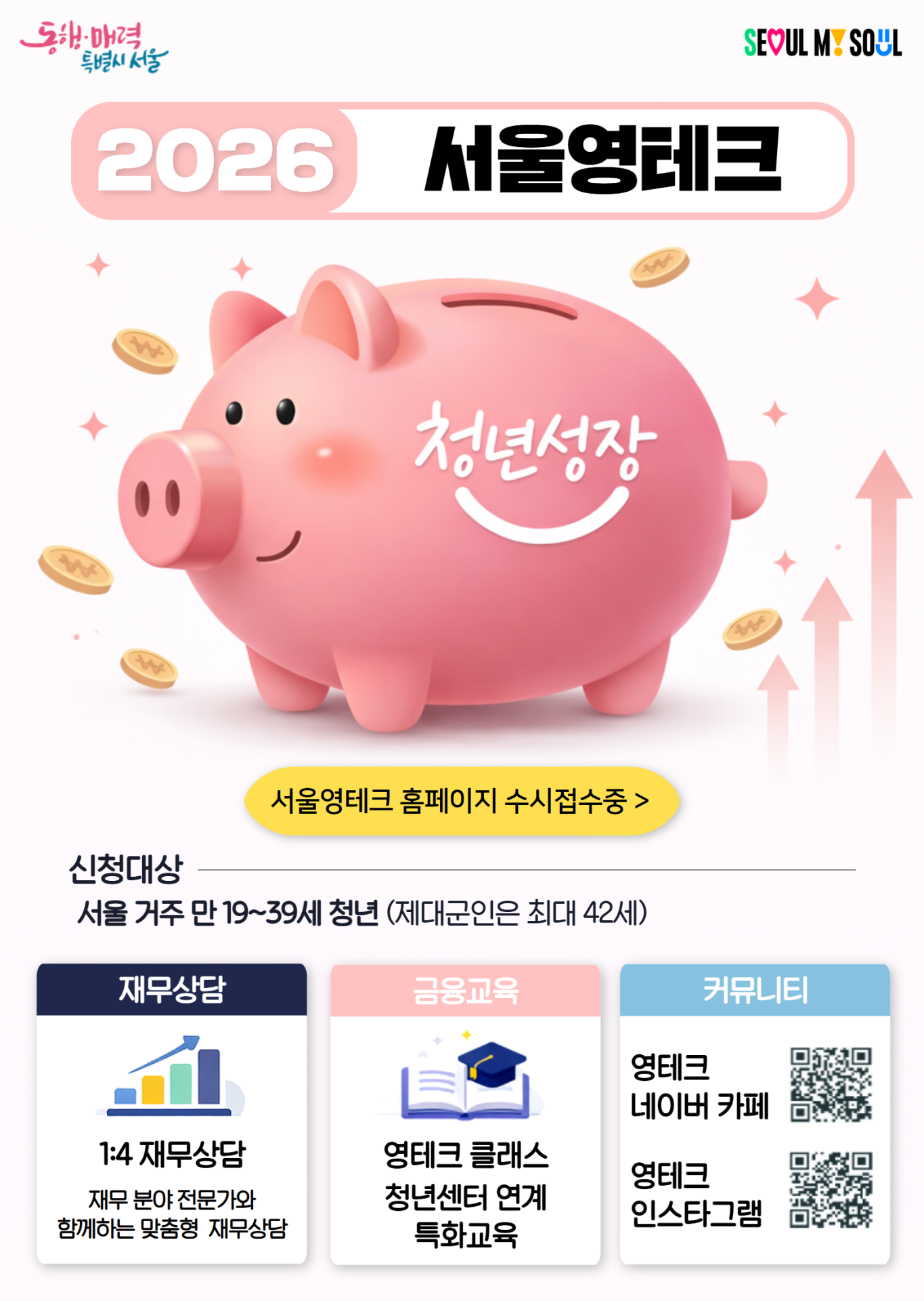 서울시, “청년 금융 자립 돕는다”… ‘서울 영테크 2.0’ 본격 추진