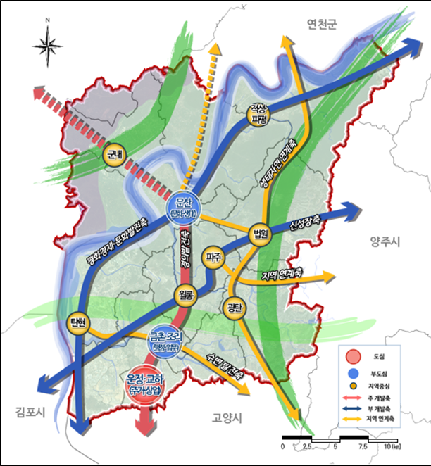 경기도, '2040년 파주 도시기본계획' 최종 승인…'평화중심도시' 도약 기반 마련